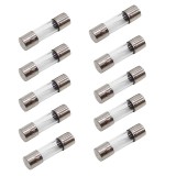 Hd Biztosíték készlet szivargyújtó dugóba mini üveg 20x5mm (1A-6,3A) 10db 17244