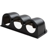 Hd Műszertartó ház 52mm-es műszerhez 3-as fekete MGB3/CK L