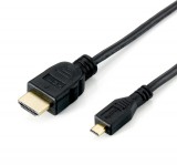 HDMI apa - Micro HDMI apa v1.4 3D kábel 1m Equip 119309