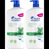 Head & Shoulders HEAD AND SHOULDERS Menthol Fresh 2 × 800 ml (DRG03bun)