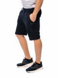 HEAVY TOOLS ZORDON21 navy Férfi pamut rövid nadrág