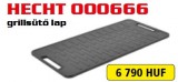 Hecht 000666 ÖNTÖTTVAS GRILL LEMEZ