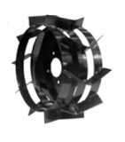 HECHT 000722 - ACÉL KÖRMÖSKEREKEK, 2 DB