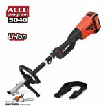 HECHT 1441 aksis alapmultigép motor, aksi és töltő nem tartozék, accu lI-ION: dc 40 v, szegélynyíró átmérője: 25,4 cm, munkaszélesség: 25 cm, fűrészlap hossza: 25 cm, sövényvágólap hossza: 40,5 cm
