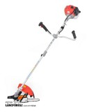 Hecht 152BTS fűkasza, térfogat: 52 cm³. teljesítmény 2,2 HP, vállheveder, vágási szélesség fém vágófejjel: 25,5 cm, damilfejjel: 43 cm, damilfej, fém vágótárcsa