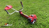 Hecht 154 fűkasza rezgéscsillapított - Videóval! térfogat: 52 m³, teljesítmény: 2,6 HP, vágási szélesség fém vágófejjel: 25,5 cm, damilfejjel: 43 cm, vállheveder, damilfej, fém vágótárcsa