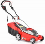 HECHT 1638 R elektromos fűnyíró teljesítménye1600W, munkaszélesség 38cm, vágási magasság 25-65mm, gyűjtőkosár 45l, műanyagházas