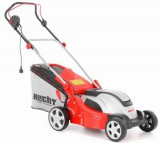 HECHT 1641 elektromos fűnyíró 1600W  munkaszélesség 41cm, vágási magasság 25-75mm, gyűjtőkosár 50l, fémházas, mulcsozó betettel