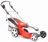 HECHT 1845 elektromos fűnyíró 1800W teljesítmény,munkaszélesség 46cm, vágási magasság 25-75mm, gyűjtőkosár 50l, fémházas,mulcsozó betéttel
