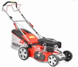 HECHT 551 SX 5IN1 benzines fűnyíró 175ccm 5,2Le 51cm önjáró Vágási magasság 25-65mm, gyűjtőkosár 55l, mulszozó betéttel, fémházas
