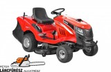 Hecht 5927 fűnyíró traktor Briggs 2 hengeres motor, 724ccm, 24Le,munkaszélesség 112cm, vágási magasság 30-90mm, fém házas,hidrohajtás - nyomóolajozás