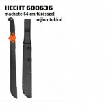 HECHT 600636 - MACHETE 64 CM, FŰRÉSSZEL, TOKKAL