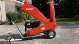 Hecht 6208 benzinmotoros ágaprító, hengerkéses Ducar motor,173ccm, ágak max átmérője 3,6cm, gyűjtőzsák 30l