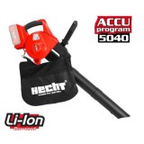 HECHT 94402 IN 1 – Akkumulátoros lomb fúvó-szívó, akku+töltő nem tartozék