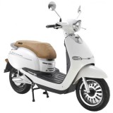 HECHT CITIS WHITE – Akkumulátoros robogó metálfehér