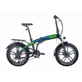 HECHT COMPOS XL BLACK – Elektromos kerékpár, összecsukható