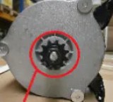 Hecht Első fogaskerék 54500hoz