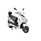 HECHT EQUIS WHITE – Akkumulátoros robogó metálfehér