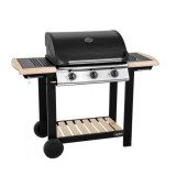 HECHT FIRE WOOD 3 – Gázos kerti grill