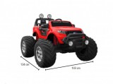 HECHT FORD RANGER MT RED - AKKUMULÁTOROS GYEREK TEREPJÁRÓ