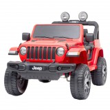 HECHT JEEP WRANGLER RED - AKKUMULÁTOROS GYEREK AUTÓ, PIROS