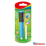 Hegyezõ 1 lyukú radírral és utántöltõvel Keyroad 2in1 vegyes színek