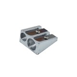 Hegyezõ 2 lyukú fém, Bluering®,