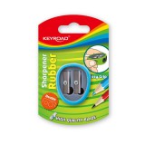 Hegyezõ 2 lyukú Keyroad Rubber vegyes színek