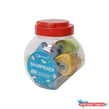 Hegyezõ 2 lyukú mûanyag, tartályos Connect