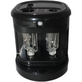 Hegyezõ asztali 2 lyukú elektromos elemes EG5161 Eagle fekete