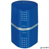 Hegyező, háromlyukú, FABER-CASTELL "Grip 2001 Trio", vegyes színek