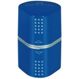 Hegyező, háromlyukú, FABER-CASTELL Grip 2001 Trio, vegyes színek (TFC183801)