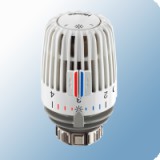 Heimeier "K" jelű termosztátfej lopásvédelmi gyűrűvel