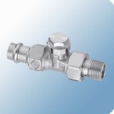Heimeier Regulux radiátorszelep 1/2" egyenes visszatérő