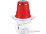 Heinner Charm HMC-300RD aprító, 300W, 1.2L, 2 rozsdamentes acél kés, üveg edény, 2 sebesség, piros