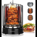 Heinrich's HDG 8687 Függőleges Elektromos Grill 1400 W - Fekete (HDG 8687)