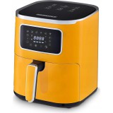 Heinrich's Heinrich‘s HFR 8216 AirFryer Forrólevegős sütő 5L 1450 Watt - Sárga (HFR 8216 ŻÓŁTA)