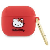 Hello Kitty HKA33DKHSF Airpods 3 tok fukszia Szilikon 3D Kitty Head 3D Kitty fej