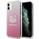 Hello Kitty HKHCN61HDGKEP iPhone 11 6.1" rózsaszín keménytok IML Gradient Electrop Kitty fej IML Gradient Electrop Kitty fej