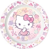 Hello Kitty lapos műanyag tányér QP3391