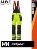 Helly Hansen ALNA 2.0 YELLOWHV vízálló technikai shell kantáros nadrág - munkaruha