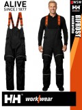 Helly Hansen BIFROST BLACK téli bélelt technikai kantáros nadrág - munkaruha