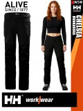 Helly Hansen CHELSEA EVOLUTION BLACK CONNECT lengőzseb patentos női szellőző nadrág - munkaruha
