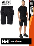 Helly Hansen CHELSEA EVOLUTION BLACK technikai lengőzsebes rövidnadrág - munkaruha