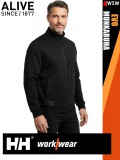 Helly Hansen EVO BLACK prémium zipzáros férfi pulóver - munkaruha