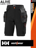 Helly Hansen KENSINGTON BLACK technikai lengőzsebes rövidnadrág - munkaruha