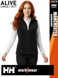 Helly Hansen MANCHESTER BLACK prémium női polár mellény - munkaruha
