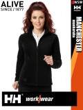 Helly Hansen MANCHESTER BLACK prémium női polár pulóver - munkaruha