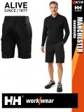 Helly Hansen MANCHESTER BLACK prémium technikai férfi rövidnadrág - munkaruha