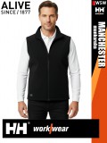 Helly Hansen MANCHESTER BLACK prémium technikai férfi softshell mellény - munkaruha